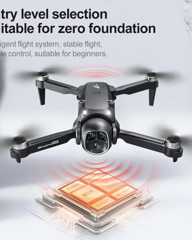 M7 Drone with 5G HD Camera Brushless Motor 4K UHD Video 1080P Image Stabilization Large Screen Remote Control Quadcopter