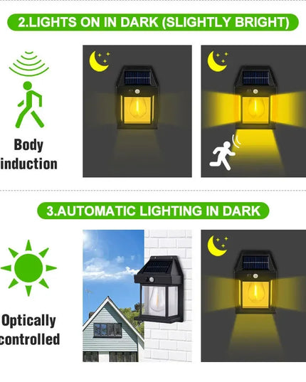 Powerful Outdoor Solar Lamp Garden Solar Powered Streetlight Outdoor Lights Waterproof Light Led Lighting External Decoration