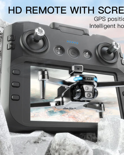 Mini Drone Professional GPS HD Camera Drones 5G WIFI FPV Video 4k UAV 4.5 inch large screen remote control RC Dron SG109 PRO MAX