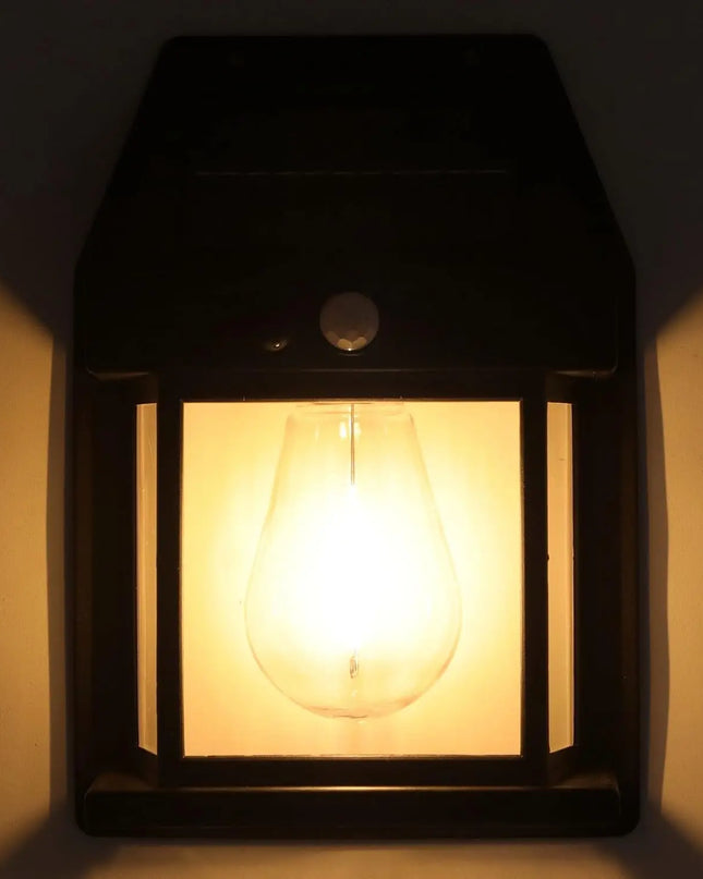 Solar Lights Outdoor Exterior Wall Lamps Retro Body Induction Atmosphere Christmas Fairy Lights Solar Charging Desk Lamps Gifts