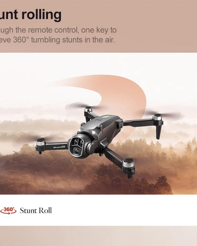 M7 Drone with 5G HD Camera Brushless Motor 4K UHD Video 1080P Image Stabilization Large Screen Remote Control Quadcopter