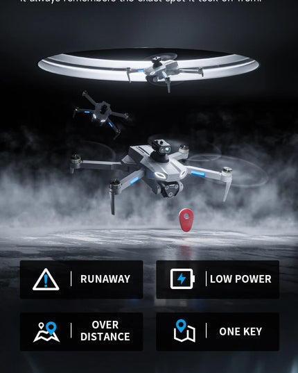 4DRC-M7 GPS Drone 8K Professional HD Camera Drones Brushless WIFI FPV Video 4.5 Inch Screen Control Quadcopter Drones Toy