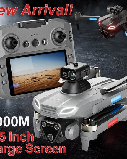 4DRC-M7 GPS Drone 8K Professional HD Camera Drones Brushless WIFI FPV Video 4.5 Inch Screen Control Quadcopter Drones Toy