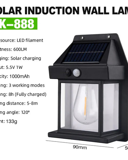 Powerful Outdoor Solar Lamp Garden Solar Powered Streetlight Outdoor Lights Waterproof Light Led Lighting External Decoration