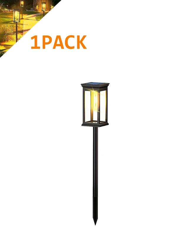 Solar Pathway Lights Solar Lights Outdoor Solar Powered Garden Lights for Walkway Yard Backyard Lawn Landscape Lighting Decor