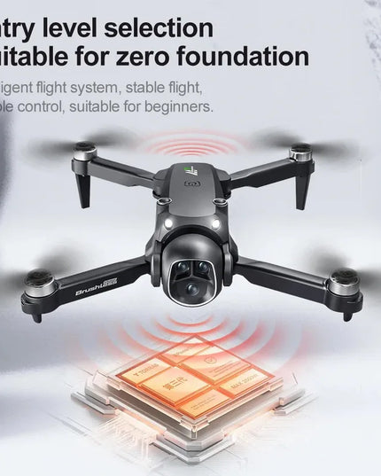 M7 Drone with 5G HD Camera Brushless Motor 4K UHD Video 1080P Image Stabilization Large Screen Remote Control Quadcopter
