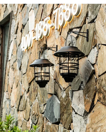 Solar Outdoor Light Garden Sunlight Wall Lamp Home Villa Balcony Wall Light Terrace Decorative Atmosphere Lights Energy Lighting