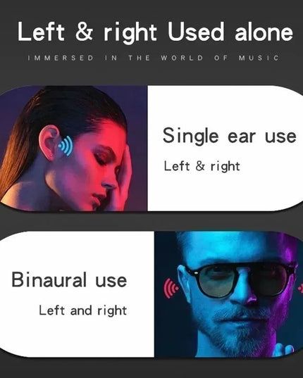 New Original T75 Bone Conduction Wireless Bluetooth 5.3 Headphones Sports Earphones HiFi Sound Quality Waterproof TWS Headset
