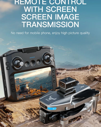 Mini Drone Professional GPS HD Camera Drones 5G WIFI FPV Video 4k UAV 4.5 inch large screen remote control RC Dron SG109 PRO MAX