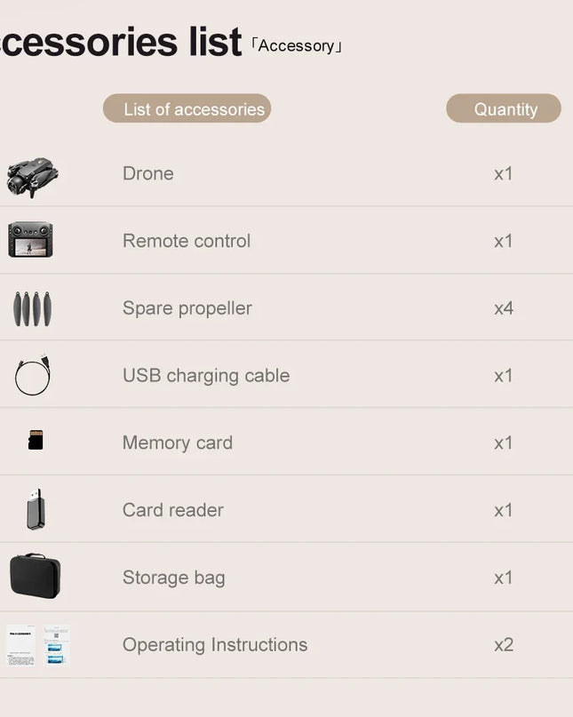 M7 Drone with 5G HD Camera Brushless Motor 4K UHD Video 1080P Image Stabilization Large Screen Remote Control Quadcopter