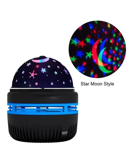 LED Starry Sky Night Lights USB Projector Lamp Magic Ball Moon Star Christmas Lights Home Room Atmosphere Decorations