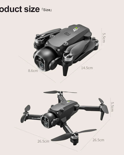 M7 Drone with 5G HD Camera Brushless Motor 4K UHD Video 1080P Image Stabilization Large Screen Remote Control Quadcopter
