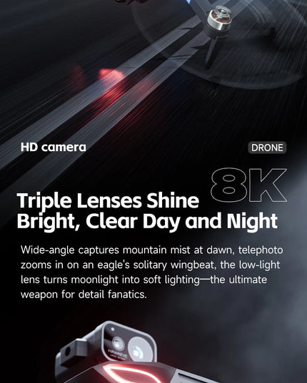 4DRC-M7 GPS Drone 8K Professional HD Camera Drones Brushless WIFI FPV Video 4.5 Inch Screen Control Quadcopter Drones Toy