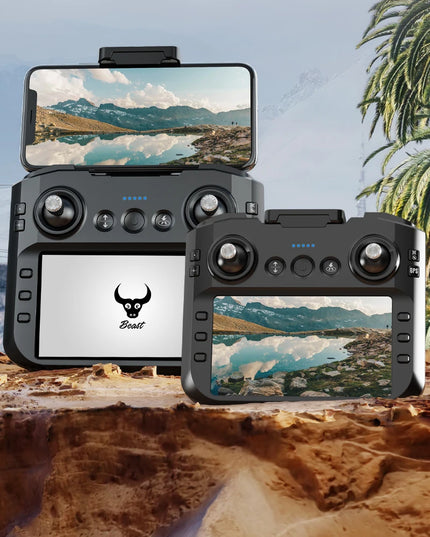 Mini Drone Professional GPS HD Camera Drones 5G WIFI FPV Video 4k UAV 4.5 inch large screen remote control RC Dron SG109 PRO MAX