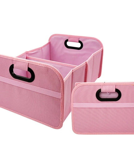 Trunk Organizer for suv, Foldable portable car storage box for camping outdoor storeroom,space saving multi functional