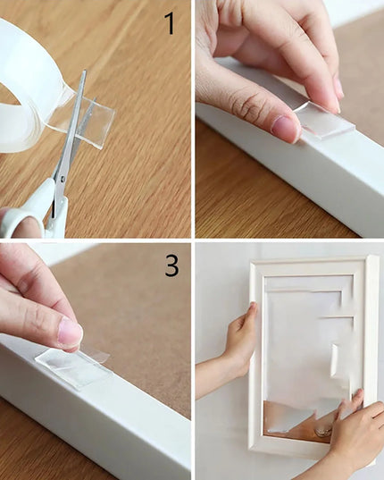 Ultra-strong Double Sided Adhesive Monster Tape Home Appliance Waterproof Wall Stickers Home Improvement Resistant Tapes