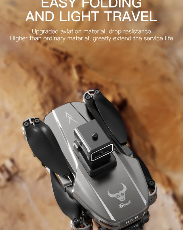 Mini Drone Professional GPS HD Camera Drones 5G WIFI FPV Video 4k UAV 4.5 inch large screen remote control RC Dron SG109 PRO MAX